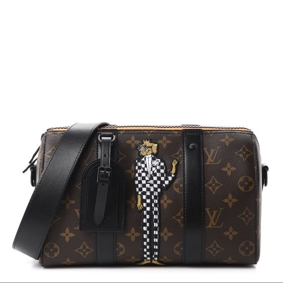 Louis Vuitton Handbags - Louis Vuitton City Keepall Leather checkered bag Virgil Abloh Zoom with Friends